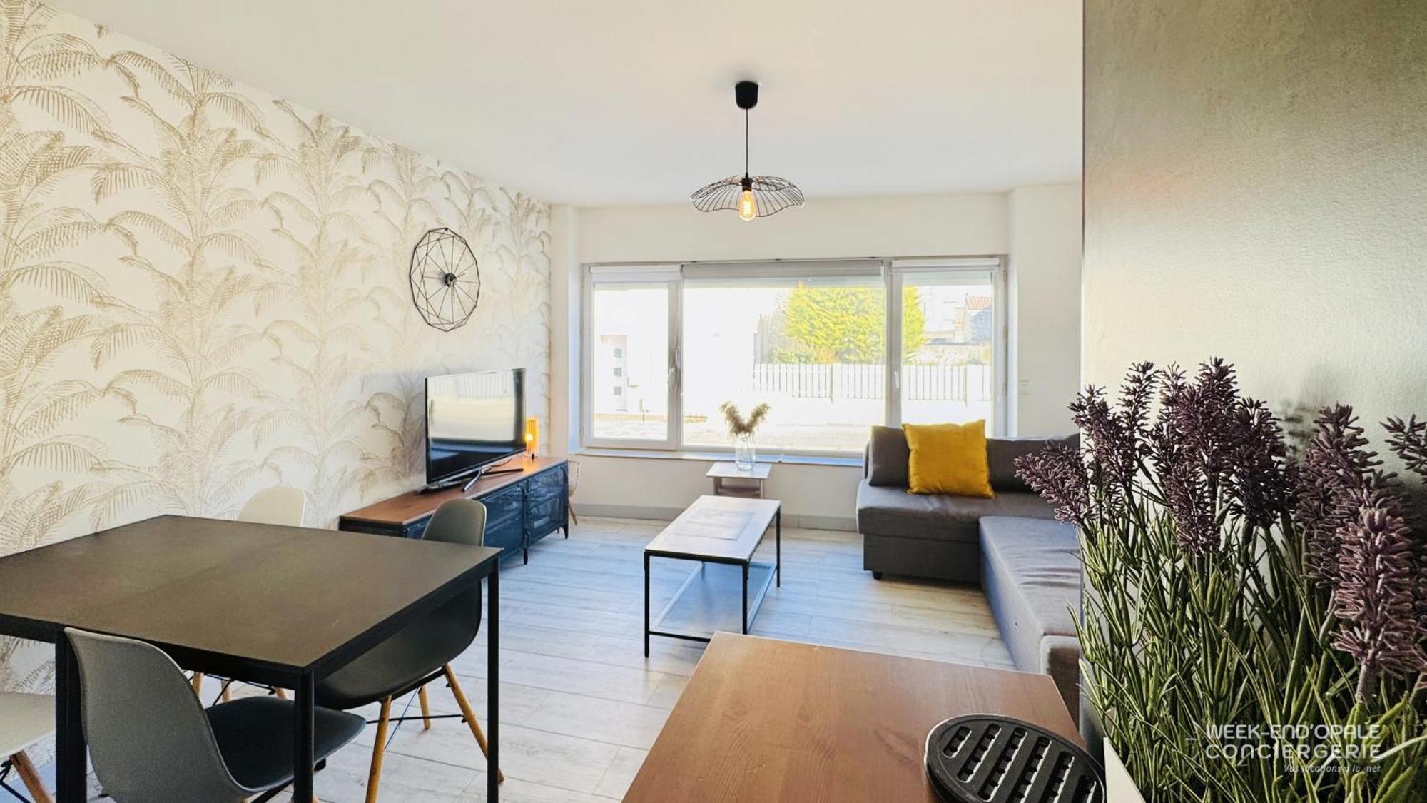 Appartement Sunrise Au Pied De La Plage メルリモン・プラージュ エクステリア 写真